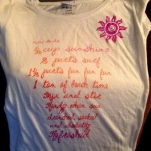 Kitty Hawk Kites juniors large sunshine tee